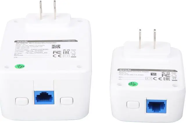 Alt view image 6 of 7 - Tenda PH10 AV1000 Gigabit Powerline Adapter Kit