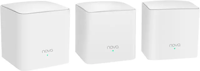 Alt view image 2 of 6 - Tenda NOVA Whole Home Mesh WiFi System - Replaces Gigabit AC WiFi Router and Extenders, Dual Band, Works with Amazon Alexa, Built for Smart Home, Up to 3,500 Sq. Ft. Coverage (MW5s 3-Pack)