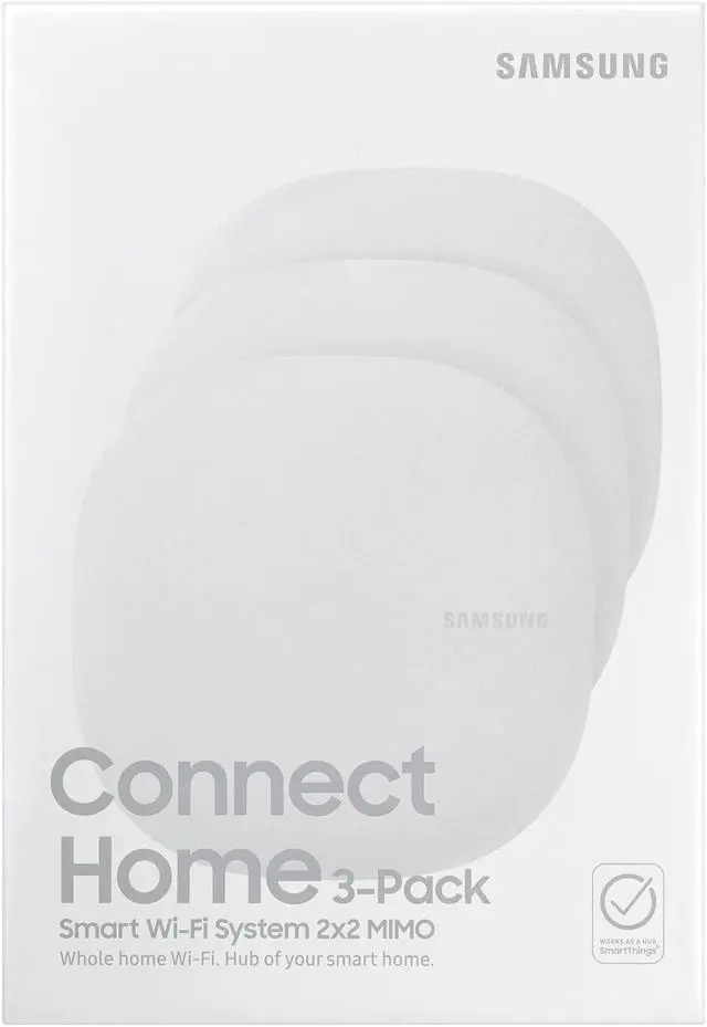 Alt view image 8 of 8 - Samsung Connect Home Smart Wi-Fi System - 3-Pack