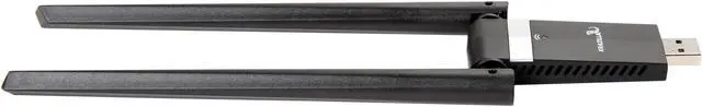 Alt view image 3 of 6 - Krazilla KZA-8812C 1200M 2.4 / 5.8 GHz Dual Band Dual Antenna USB Wi-Fi Adaptor