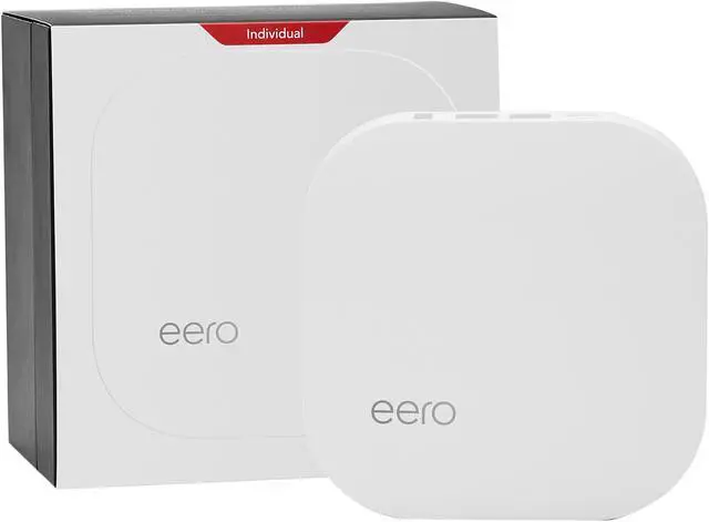 Alt view image 3 of 5 - eero Home WiFi System (Single Pack) - Complete WiFi Range Extender and Wireless Router Replacement System, Gigabit Speed, WPA2 Encryption