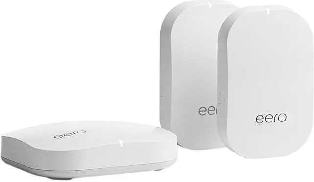 Main image of eero M010302 Pro Mesh WiFi System (1 Pro + 2 Beacons) White