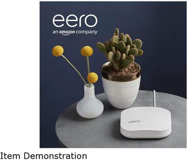 Alt view image 5 of 7 - eero M010302 Pro Mesh WiFi System (1 Pro + 2 Beacons) White