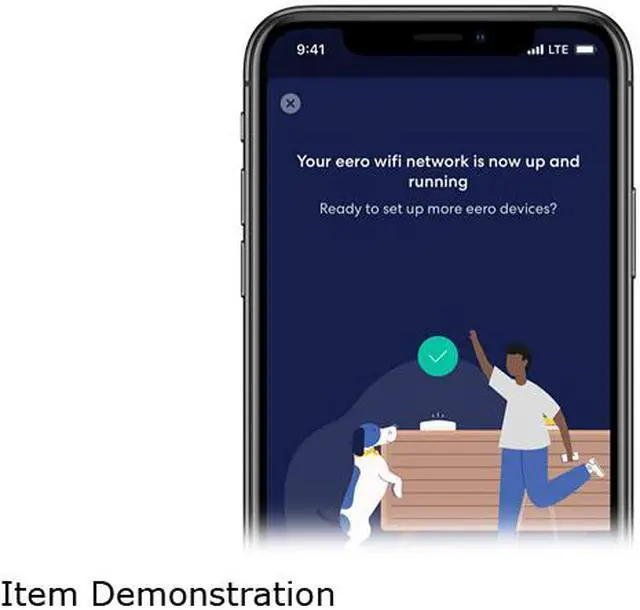 Alt view image 6 of 6 - eero B085VNCZHZ Mesh Wi-Fi System White