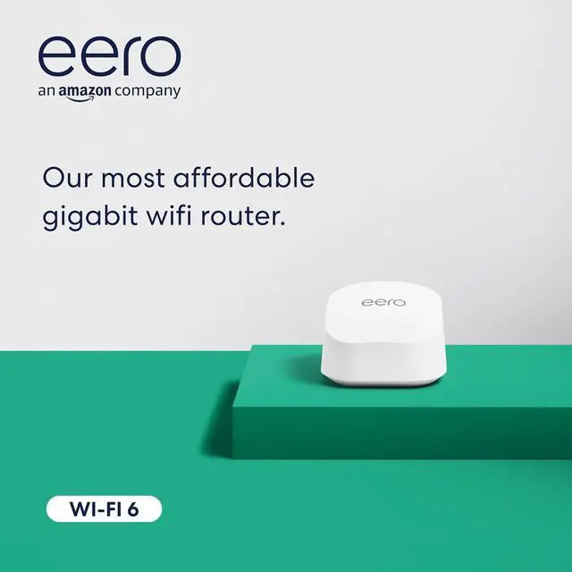 Main image of Certified Refurbished Eero 6+ mesh Wi-Fi router