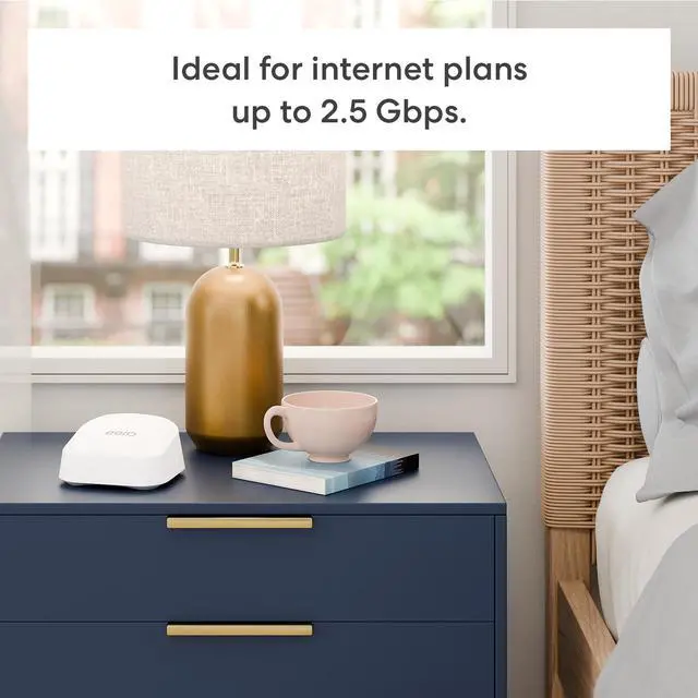 Alt view image 4 of 6 - EERO 7, Dual-Band mesh Wi-Fi 7 Router, Pack of 2