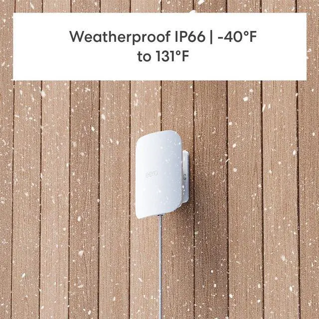 Alt view image 4 of 5 - EERO Outdoor 7, PoE mesh wi-fi router, 1-pack