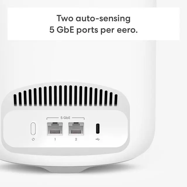 Alt view image 3 of 6 - EERO Pro 7, Tri-Band mesh Wi-Fi 7 Router, Pack of 3