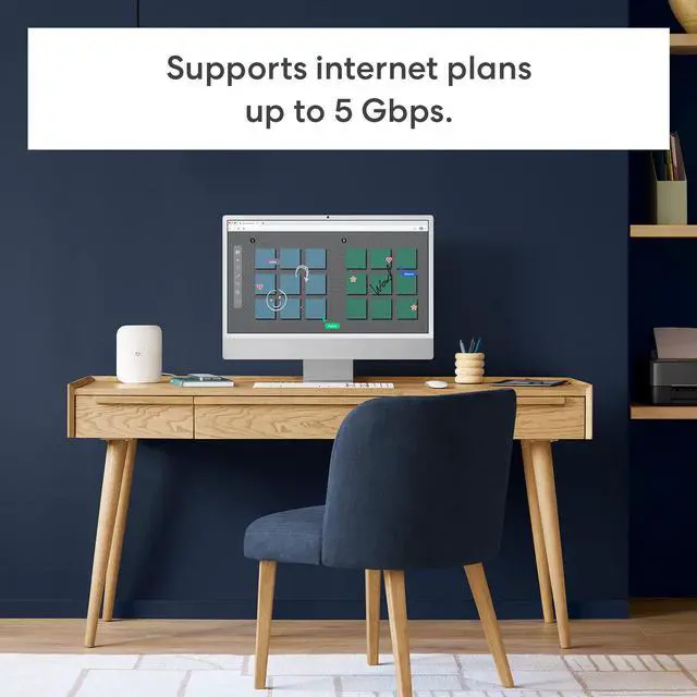 Alt view image 6 of 6 - EERO Pro 7, Tri-Band mesh Wi-Fi 7 Router, Pack of 3