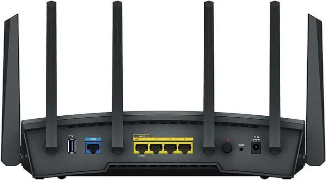 Alt view image 3 of 4 - Synology RT6600AX (GL) Wi-Fi 6 AX 6600 Router