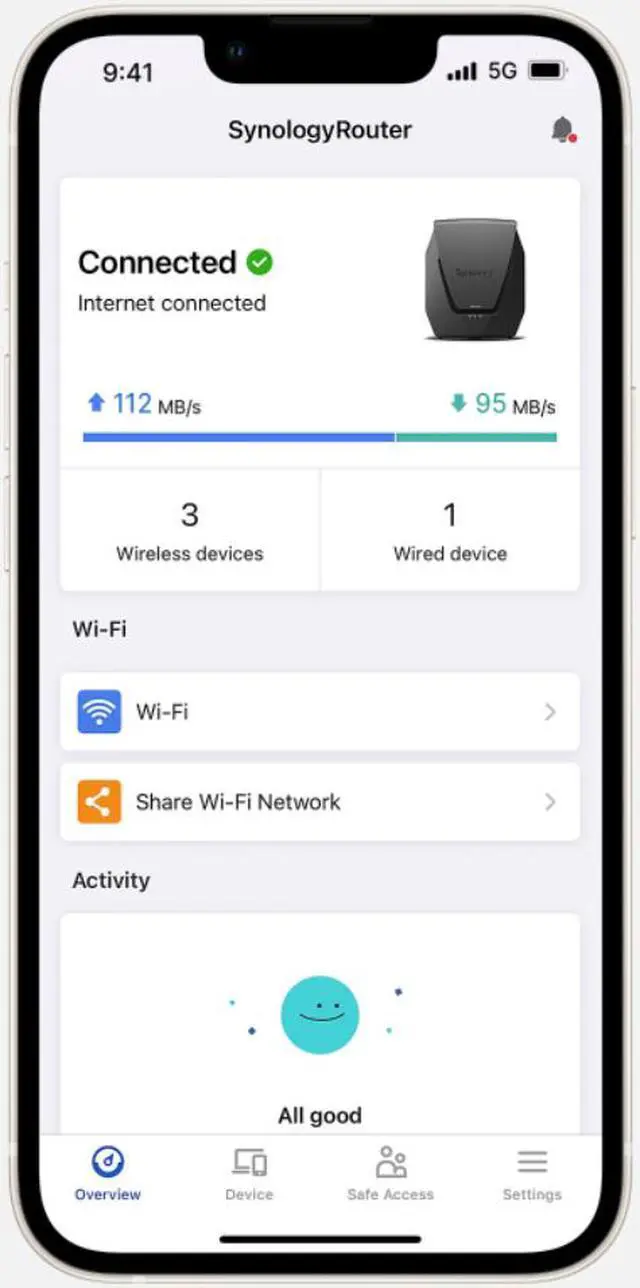 Alt view image 10 of 10 - Synology Dual-band Wi-Fi 6 Router WRX560