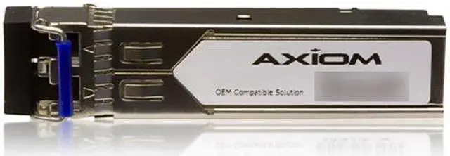 Alt view image 2 of 2 - Axiom GLC-LH-SM-AX SFP (mini-GBIC) transceiver module 1 Gbps Gigabit Ethernet Interfaces: 1 x network - Ethernet 1000Base-LX/1000Base-LH - LC x 2 Compatible Slots: 1 x SFP (mini-GBIC)