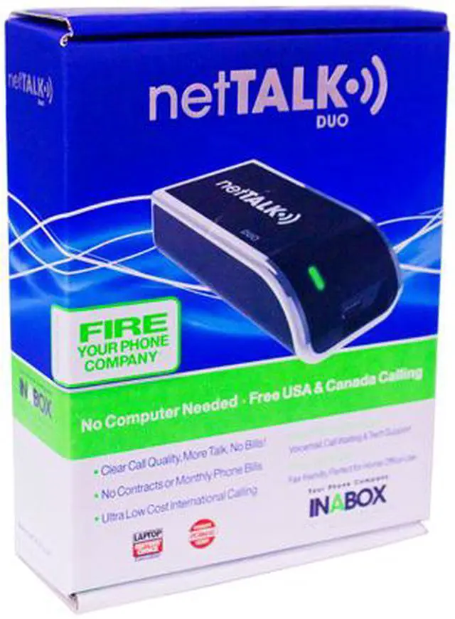 Main image of netTALK DUOCA VOIP Telephone free USA and Canada Calling