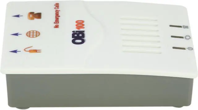 Alt view image 3 of 6 - Obihai OBI100 VoIP Telephone Adapter with Google Voice & SIP