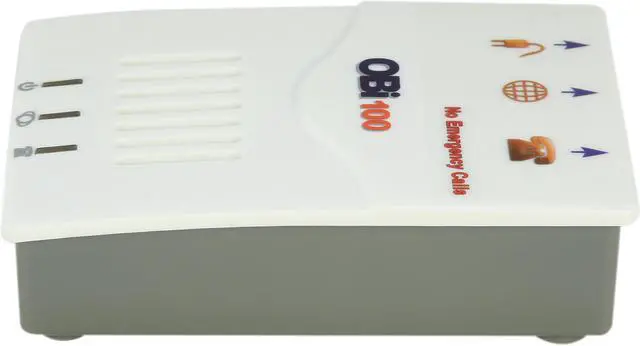 Alt view image 5 of 6 - Obihai OBI100 VoIP Telephone Adapter with Google Voice & SIP