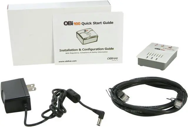 Alt view image 6 of 6 - Obihai OBI100 VoIP Telephone Adapter with Google Voice & SIP