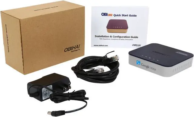 Alt view image 7 of 6 - Obihai OBi202 VoIP Phone Adapter with Router – Google Voice, SIP & T.38 Fax Support