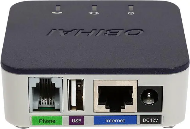 Alt view image 3 of 2 - Obihai OBi200 VoIP Telephone Adapter with Google Voice & SIP