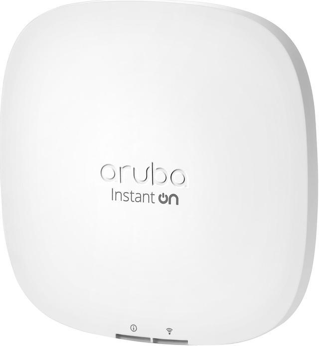 Aruba Instant On AP22 2x2 WiFi 6 Wireless Access Point | Long Range,  Secure, Built-in Gateway, Smart Mesh Support, Bluetooth | US Model | Power  Source