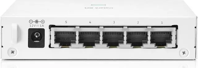 Alt view image 3 of 3 - HPE Networking Instant On Switch 5p Gigabit 1430 (R8R44A#ABA)