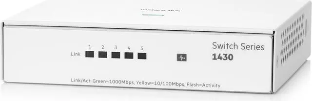Main image of HPE Networking Instant On Switch 5p Gigabit 1430 (R8R44A#ABA)