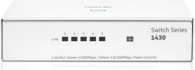 Alt view image 2 of 3 - HPE Networking Instant On Switch 5p Gigabit 1430 (R8R44A#ABA)