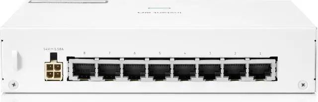 Alt view image 3 of 3 - HPE Networking Instant On Switch 8p Gigabit CL4 PoE 64W 1430 (R8R46A#ABA)