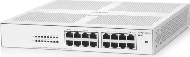 Main image of HPE Networking Instant On Switch 16p Gigabit 1430 (R8R47A#ABA)
