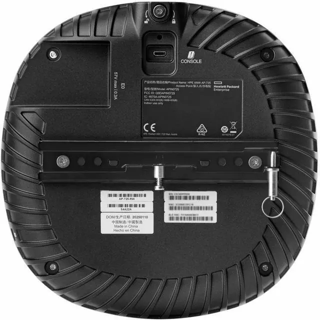 Alt view image 2 of 2 - HPE Aruba AP-725 Tri Band Wi-Fi 7, Campus Wireless Access Point | S4A25A