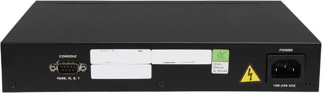 Alt view image 4 of 6 - Dell PowerConnect 2816 16 Port 10/100/1000 Gbps Smart Switch