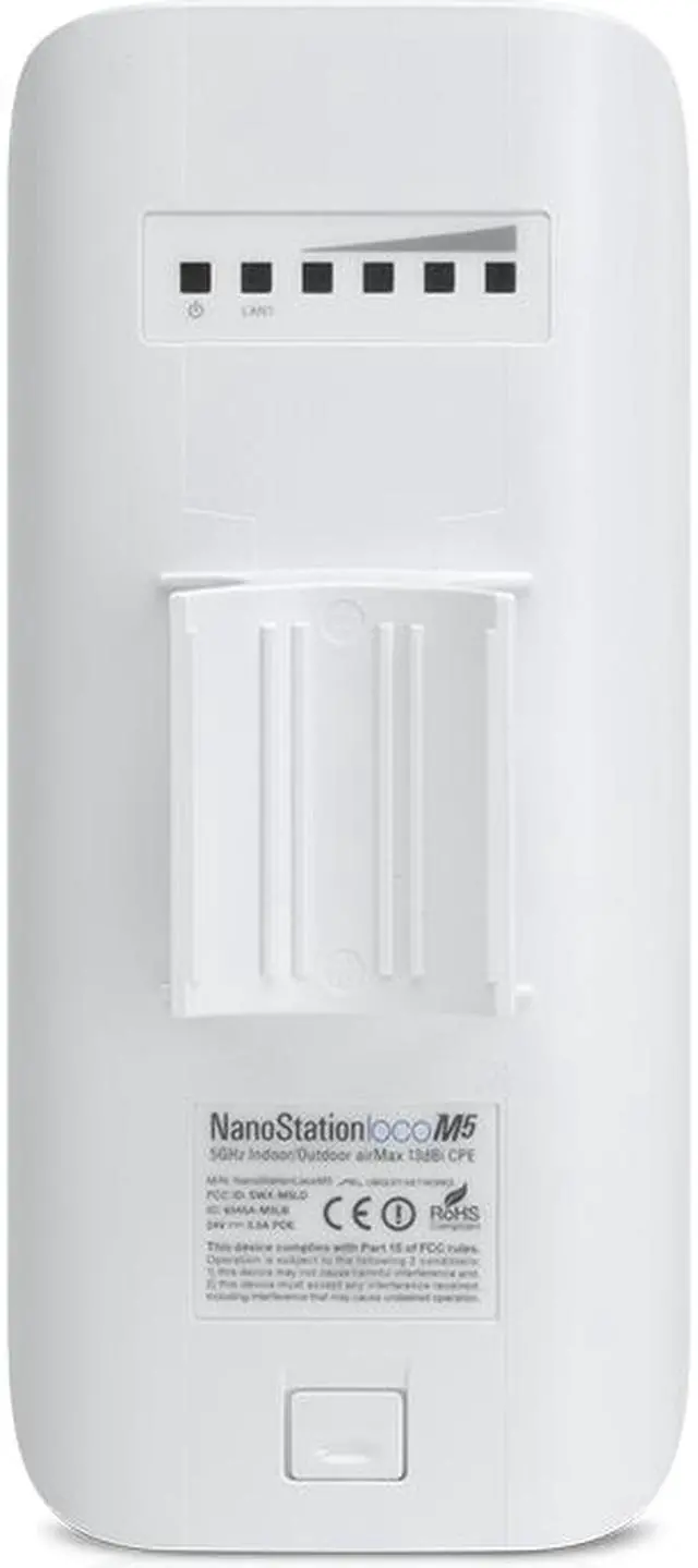 Alt view image 3 of 4 - UbiQuiTi NanoStation LOCOM5(US) N150 Indoor/Outdoor AirMAX CPE