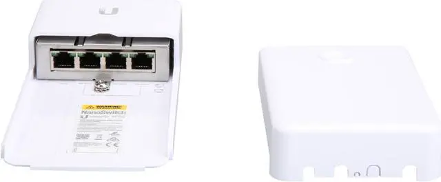 Alt view image 7 of 7 - Ubiquiti NanoSwitch, 4-port Gigabit Switch (N-SW)