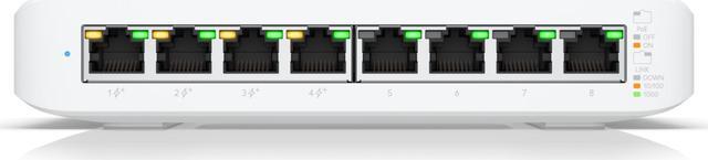 Main image of Ubiquiti Networks Lite 8 POE (52W) (USW-Lite-8-POE (52W)) Switch