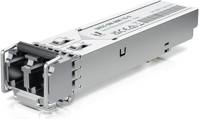 Alt view image 6 of 8 - Ubiquiti Networks 1 Gbps Multi-Mode Optical Module (UACC-OM-MM-1G-D-2)
