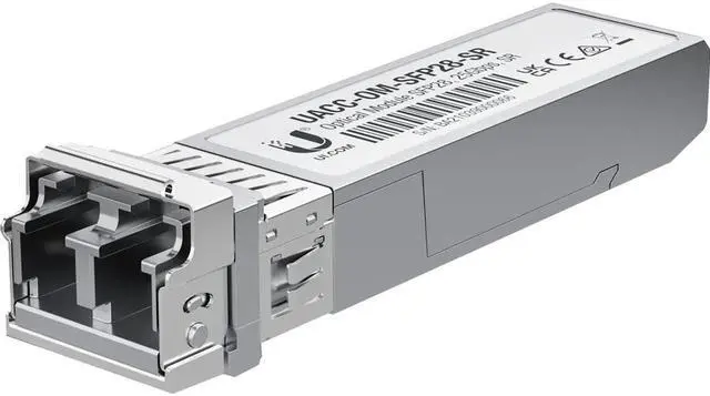Main image of Ubiquiti 25 Gbps Multi-mode Optical Module - For Optical Network, Data Networking - 1 x LC Duplex 25GBase-SR Network - Optical Fiber - Multi-mode - 25 Gigabit Ethernet - 25GBase-SR  UACC-OM-SFP28-SR