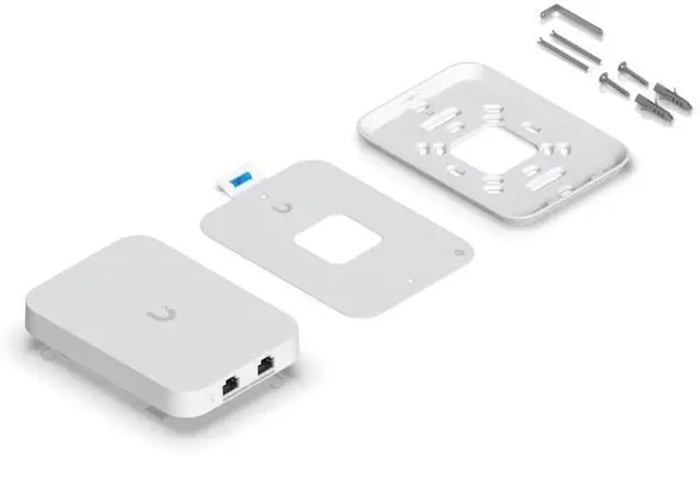 Alt view image 5 of 5 - Ubiquiti U7 In-Wall, Wall-mounted WiFi 7 Access Point with 4 spatial streams and an integrated 2.5 GbE PoE switch