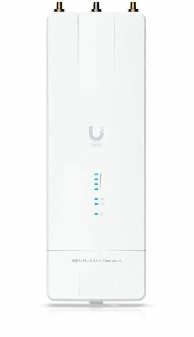 Main image of Ubiquiti Dual Band Wi-Fi 7 IEEE 802.11be Wireless Access Point - 5 GHz, 6 GHz - MIMO Technology - 1 x Network (RJ-45) - 10 Gigabit Ethernet - 20 W - Pole-mountable - IPX6 - Wave-MLO6-US