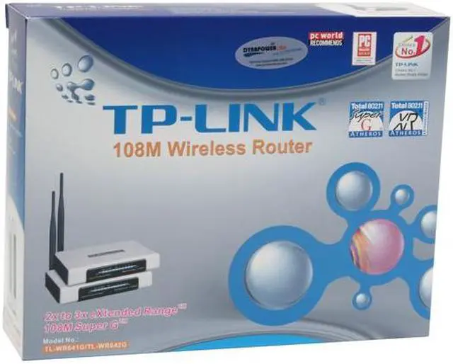 Alt view image 11 of 11 - TP-Link TL-WR642G Super G & eXtended Range 108Mbps Wireless Router IEEE 802.11b/g
