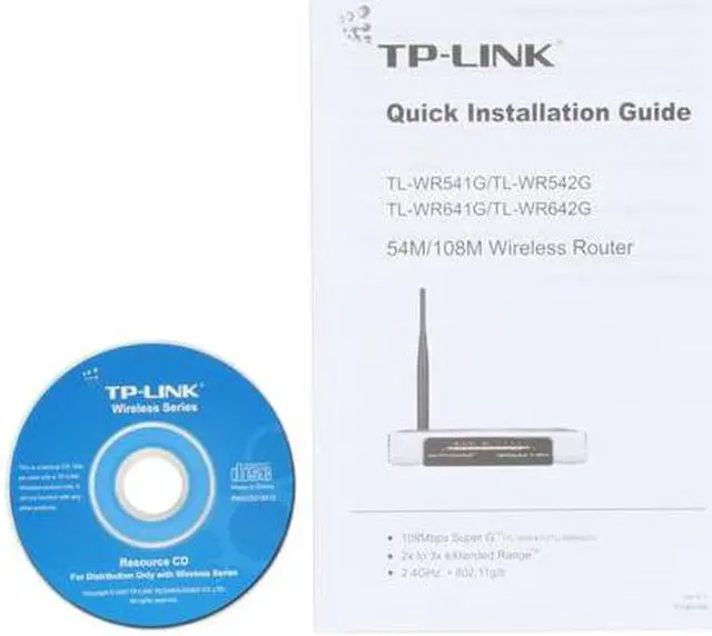 Alt view image 10 of 11 - TP-Link TL-WR642G Super G & eXtended Range 108Mbps Wireless Router IEEE 802.11b/g