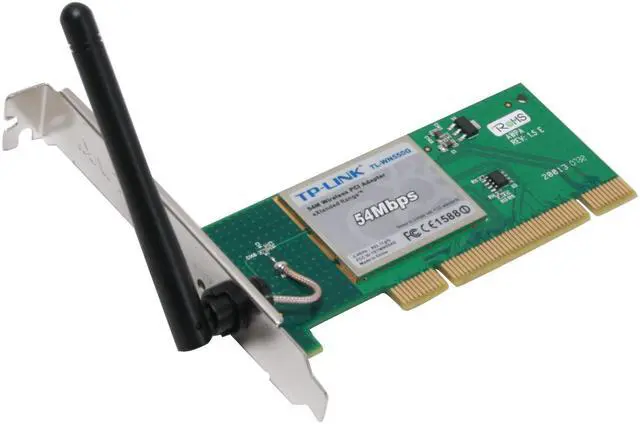 Main image of TP-Link TL-WN550G eXtended Range Wireless Adapter IEEE 802.11b/g 32bit PCI2.2 Up to 54Mbps Wireless Data Rates