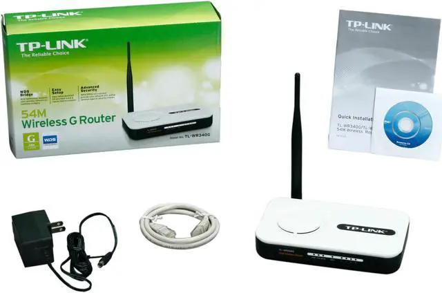 Alt view image 5 of 5 - TP-Link TL-WR340G Wireless G Router IEEE 802.3/3u, IEEE 802.11b/g
