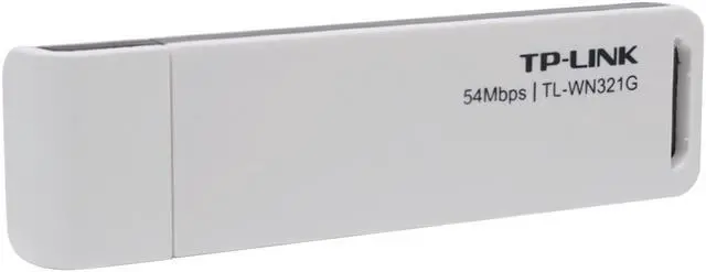Alt view image 3 of 8 - TP-LINK TL-WN321G Wireless Adapter IEEE 802.11b/g USB 2.0 Up to 54Mbps Wireless Data Rates