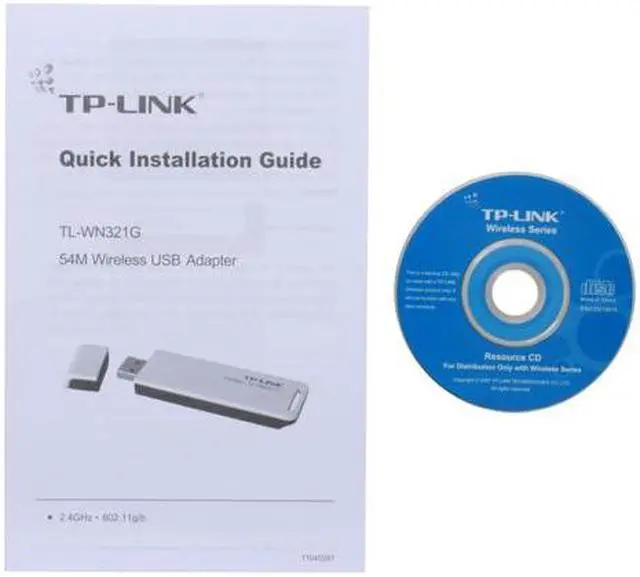 Alt view image 7 of 8 - TP-LINK TL-WN321G Wireless Adapter IEEE 802.11b/g USB 2.0 Up to 54Mbps Wireless Data Rates