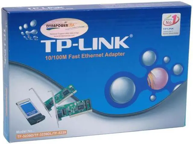 Alt view image 6 of 6 - TP-Link TF-3239DL Network Adapter 10/100Mbps PCI 1 x RJ45