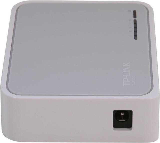 Alt view image 5 of 7 - TP-Link 5 Port 10/100 Mbps Fast Ethernet Switch | Desktop Ethernet Splitter | Ethernet Hub | Plug & Play | Fanless Quiet | Desktop Design | Green Technology | Unmanaged (TL-SF1005D), White