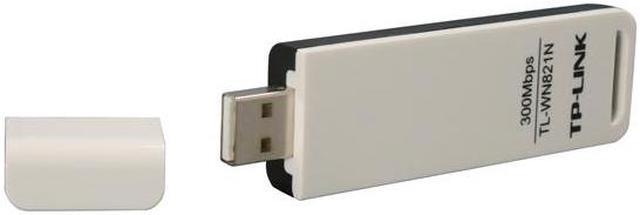 Adaptador WiFi USB TP-Link inalámbrico 300 Mbit/s TL-WN821N