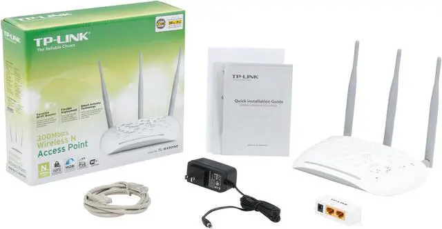 Alt view image 4 of 4 - TP-LINK TL-WA901ND Wireless N300 Access Point, 300Mbps, Multifunction, Multiple SSID