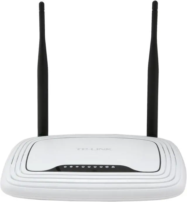 Alt view image 2 of 5 - TP-LINK TL-WR841ND Wireless N300 Home Router, 300Mbps, IP QoS, WPS Button, 2 detachable antennas