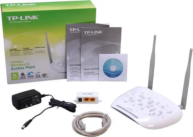 Alt view image 6 of 6 - TP-Link TL-WA801ND 300 Mbps Wireless N Access Point