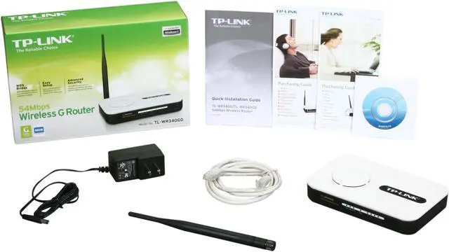 Alt view image 5 of 5 - TP-Link TL-WR340GD 54Mbps Wireless Router IEEE 802.11b/g